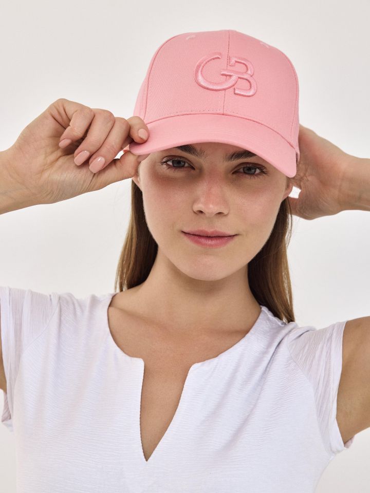 כובע קסקט GOLBARY בצבע ורוד