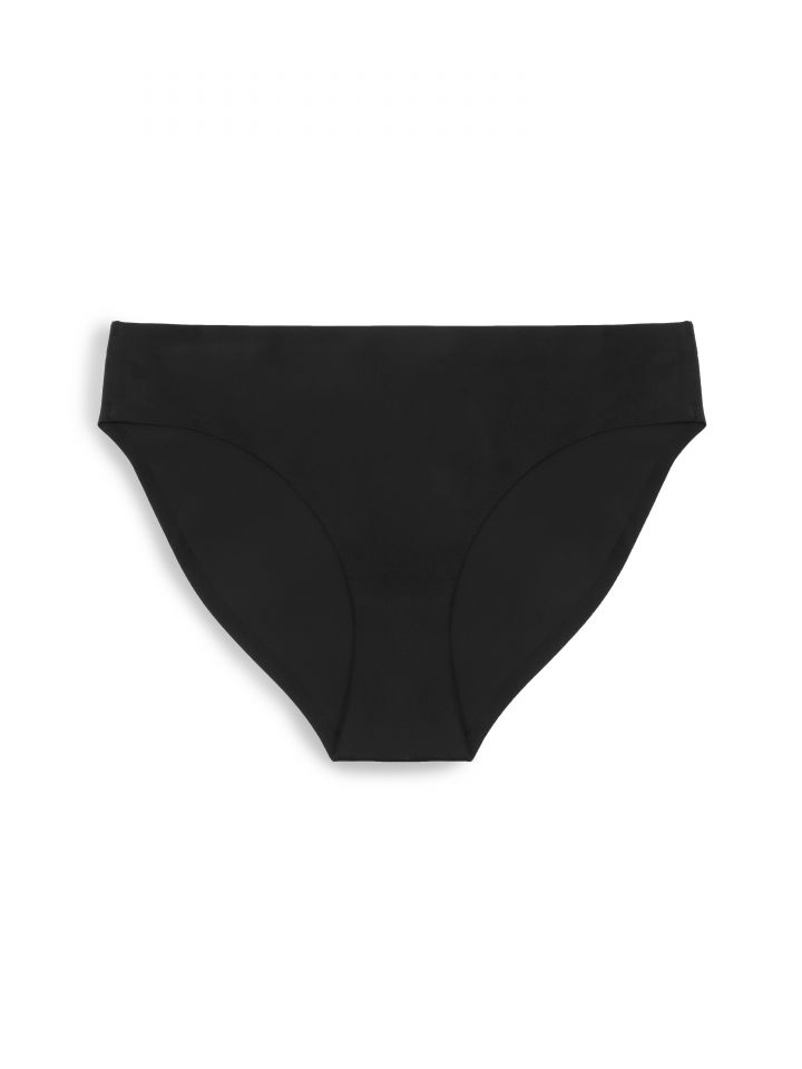 תחתון ללא תפר ביקיני בצבע שחור