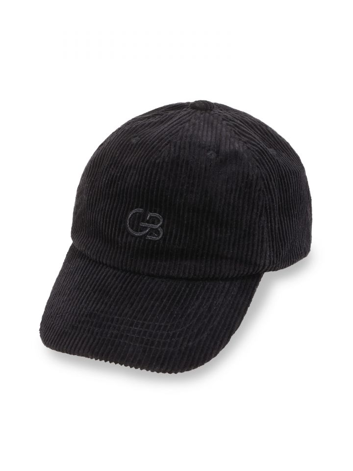 כובע קסקט קורדרוי בצבע שחור