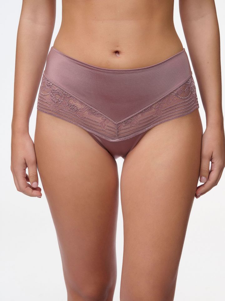 תחתון מידי מיקרו סרט תחרה 6304-P בצבע פודרה