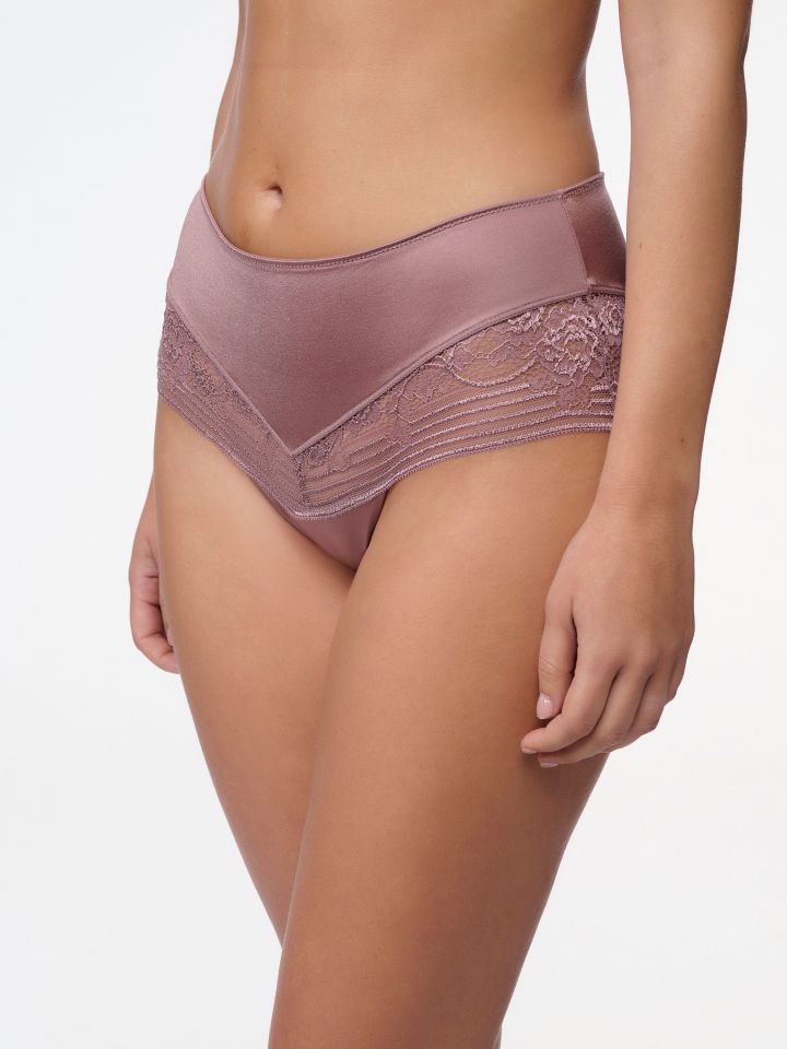 תחתון מידי מיקרו סרט תחרה 6304-P בצבע פודרה