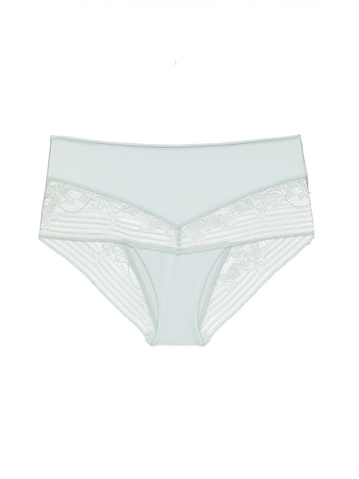 תחתון מידי מיקרו סרט תחרה 6304-P בצבע גוף