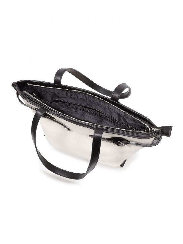 תיק קנבס שילובים בצבע טיבעי