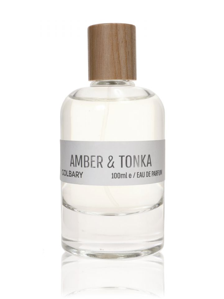 בושם AMBER & TONKA בצבע טיבעי
