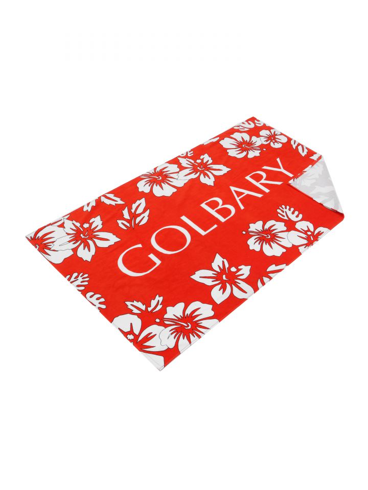 מגבת חוף GOLBARY, בצבע אדום