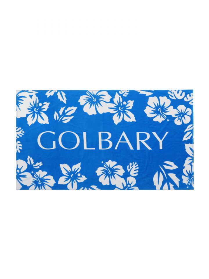 מגבת חוף GOLBARY, בצבע כחול