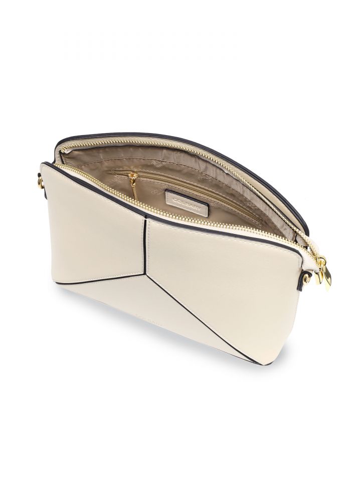 תיק צד חיתוכים PROMO בצבע בייז’