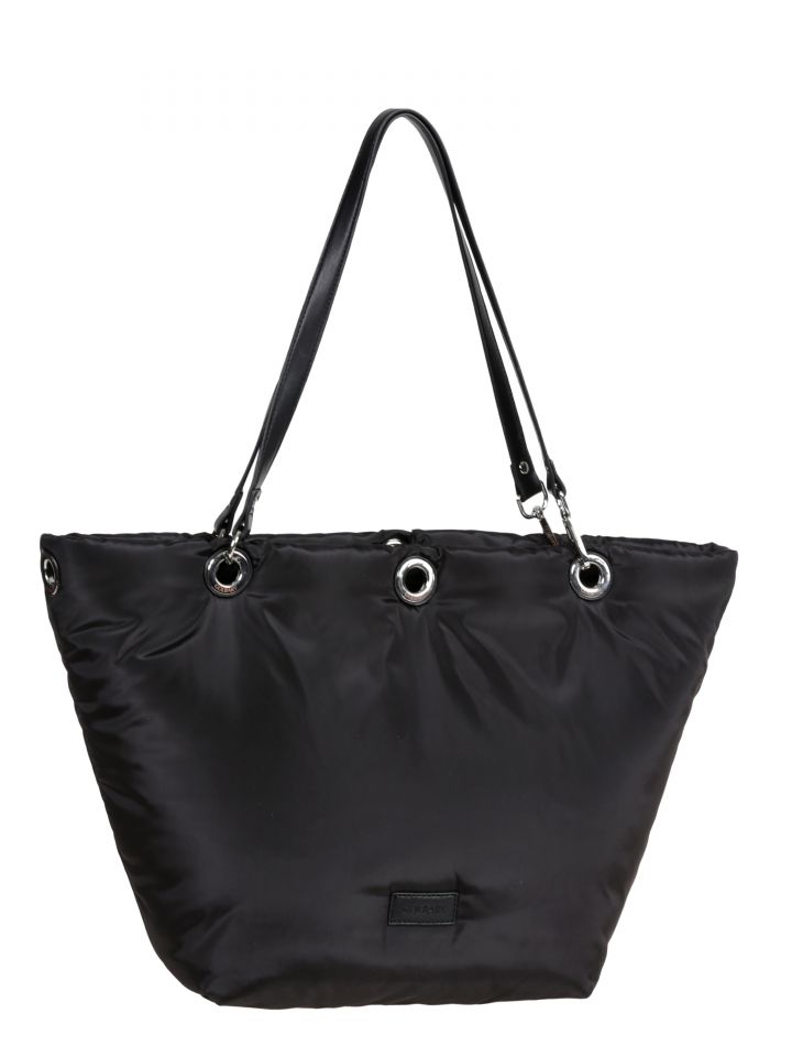 תיק מיקרו נילון איבקות בצבע שחור