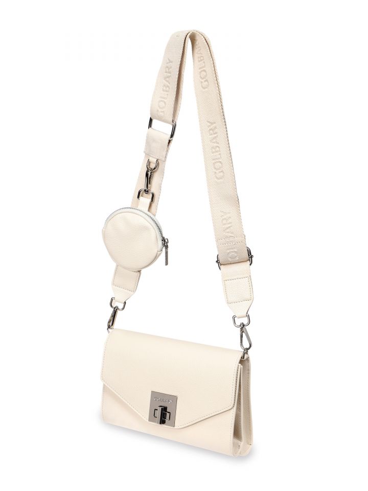 תיק צד אבזם PROMO בצבע בייז’