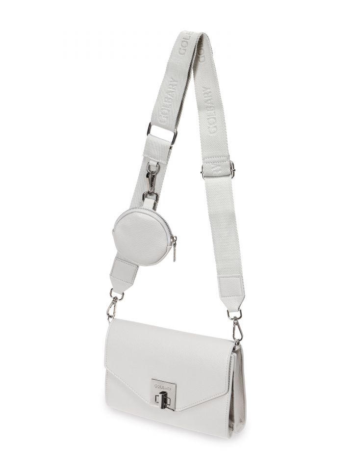 תיק צד אבזם PROMO בצבע אפור