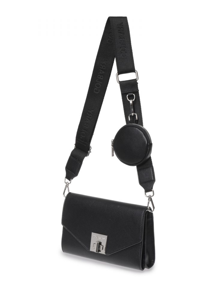 תיק צד אבזם PROMO בצבע שחור