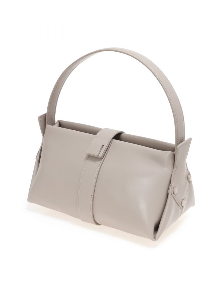 תיק קלאץ אבזם בצבע שוקו