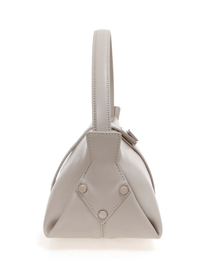 תיק קלאץ אבזם בצבע שוקו