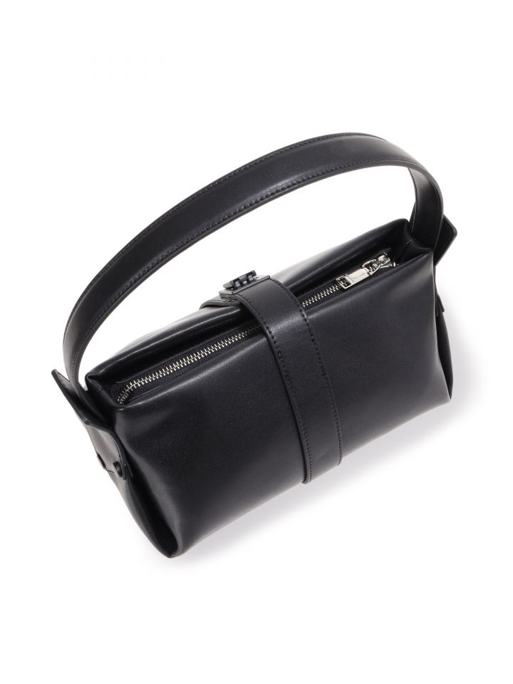 תיק קלאץ אבזם בצבע שחור