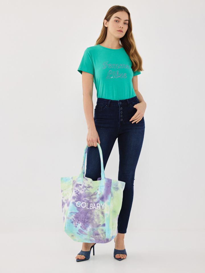 תיק PROMO GOLBARY בצבע סגול