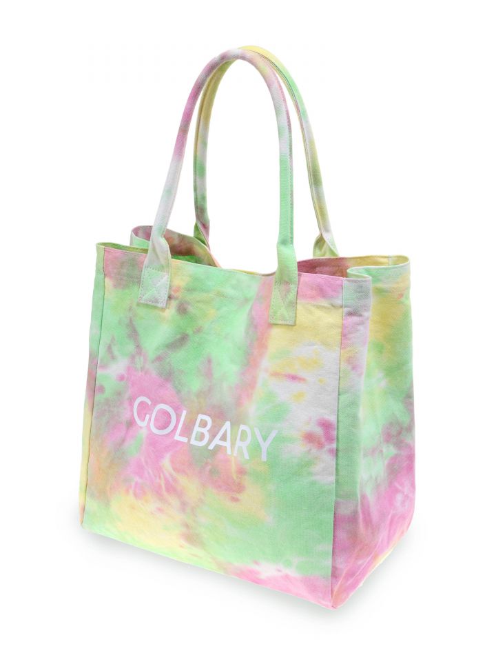 תיק PROMO GOLBARY בצבע ירוק / צהוב