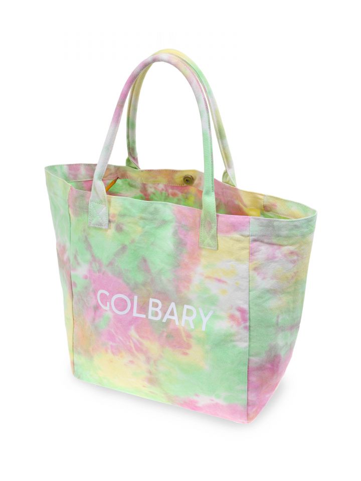 תיק PROMO GOLBARY בצבע ירוק / צהוב