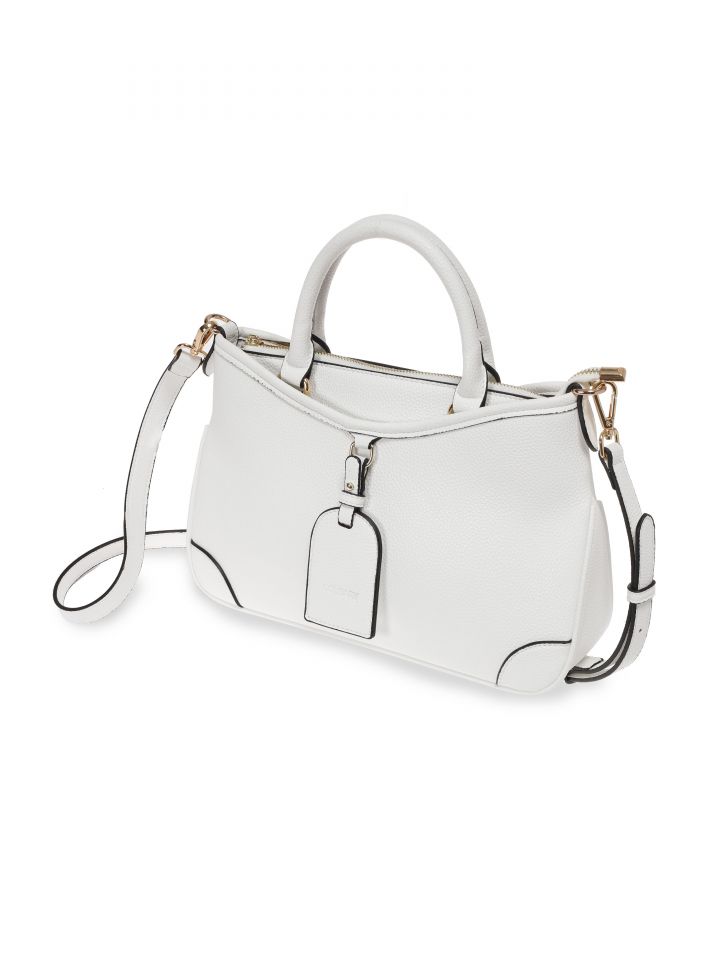 תיק יד GOLBARY TAG בצבע לבן