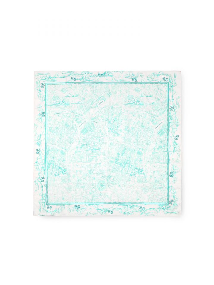 מטפחת PARIS בצבע מנטה