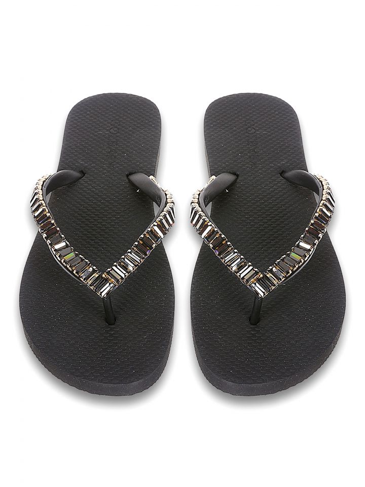 כפכף אבנים בצבע שחור/אפור