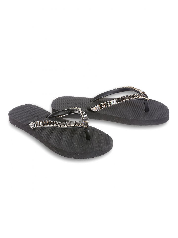 כפכף אבנים בצבע שחור/אפור