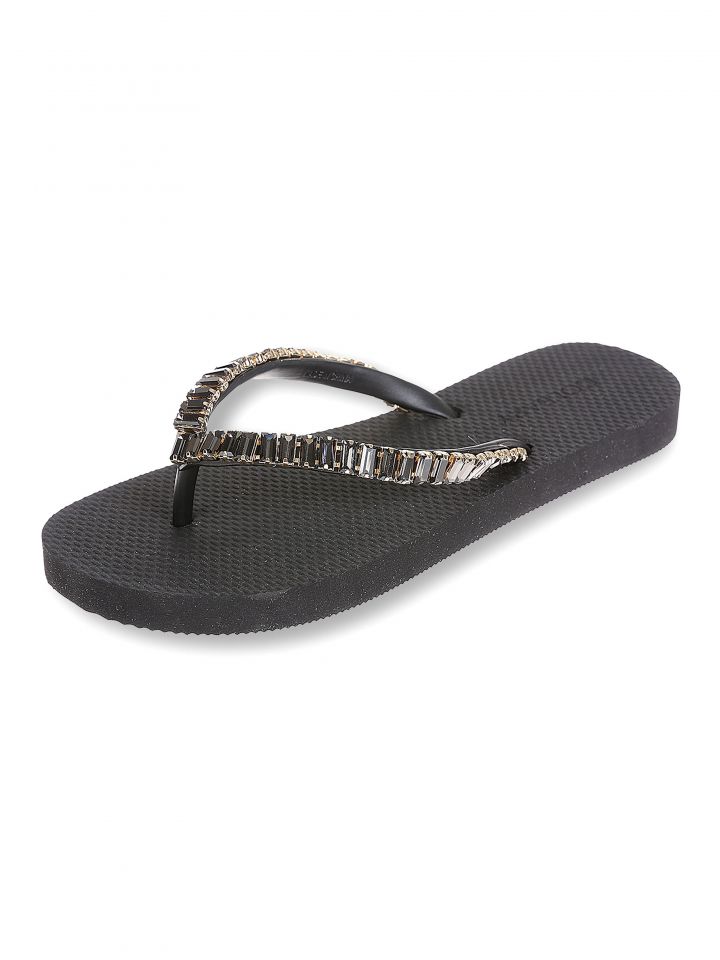 כפכף אבנים בצבע שחור/אפור