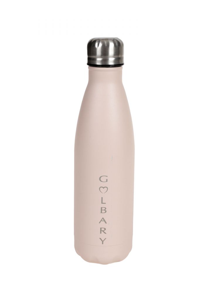 בקבוק לשתיה חם/קר בצבע שנהב