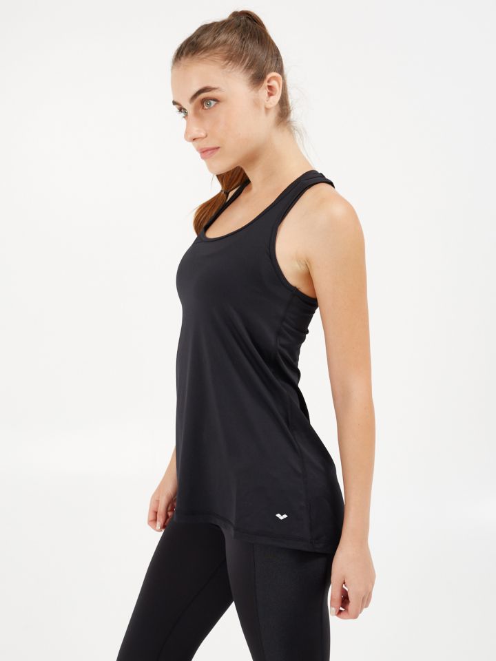 גופיית פולי ספנדקס-ארנה נשים פיטנס בצבע שחור