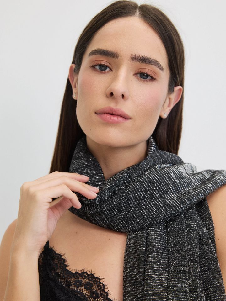 שאל לורקס בצבע לורקס שחור/כסף