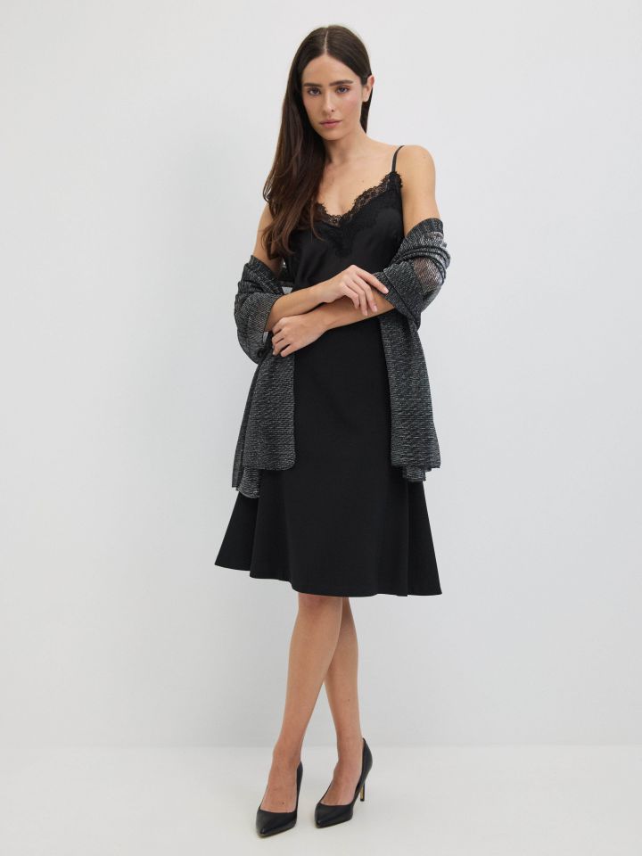 שאל לורקס בצבע לורקס שחור/כסף