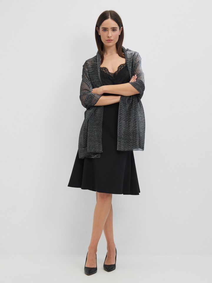 שאל לורקס בצבע לורקס שחור/כסף