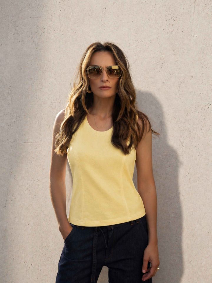 חולצה SHIRA PROMO בצבע לימון