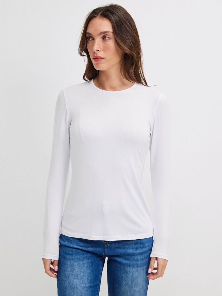 חולצה ניקי PROMO בצבע לבן