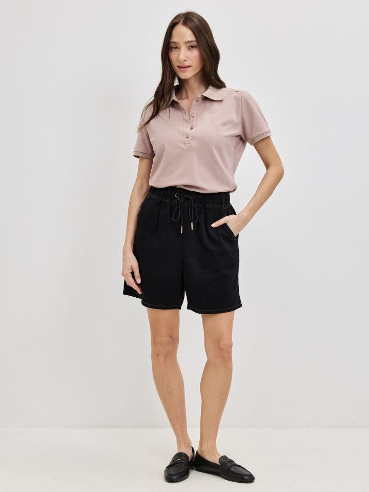 מכנסיים דריל שורט PROMO בצבע שחור