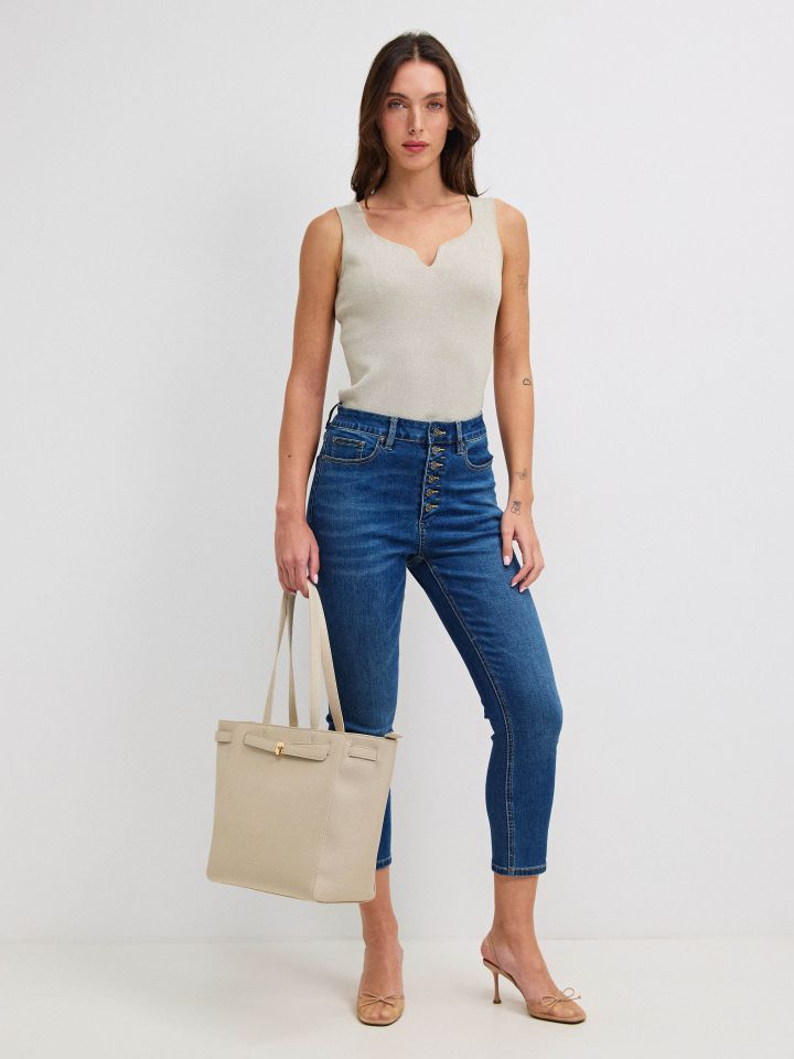 מכנסיים ג’ינס PROMO בצבע ג’ינס