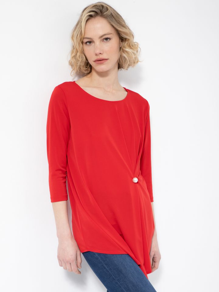 טוניקה פנינה בצבע קורל