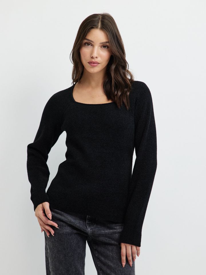 סריג שניל בצבע שחור