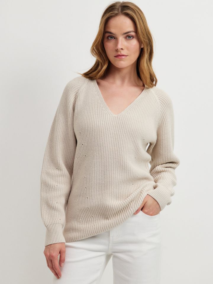 סריג SHIRA V בצבע אבן