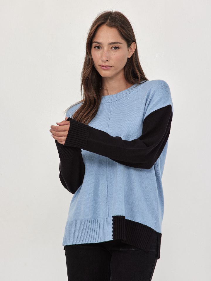 סריג שילובים ניקי PROMO בצבע תכלת אורלי