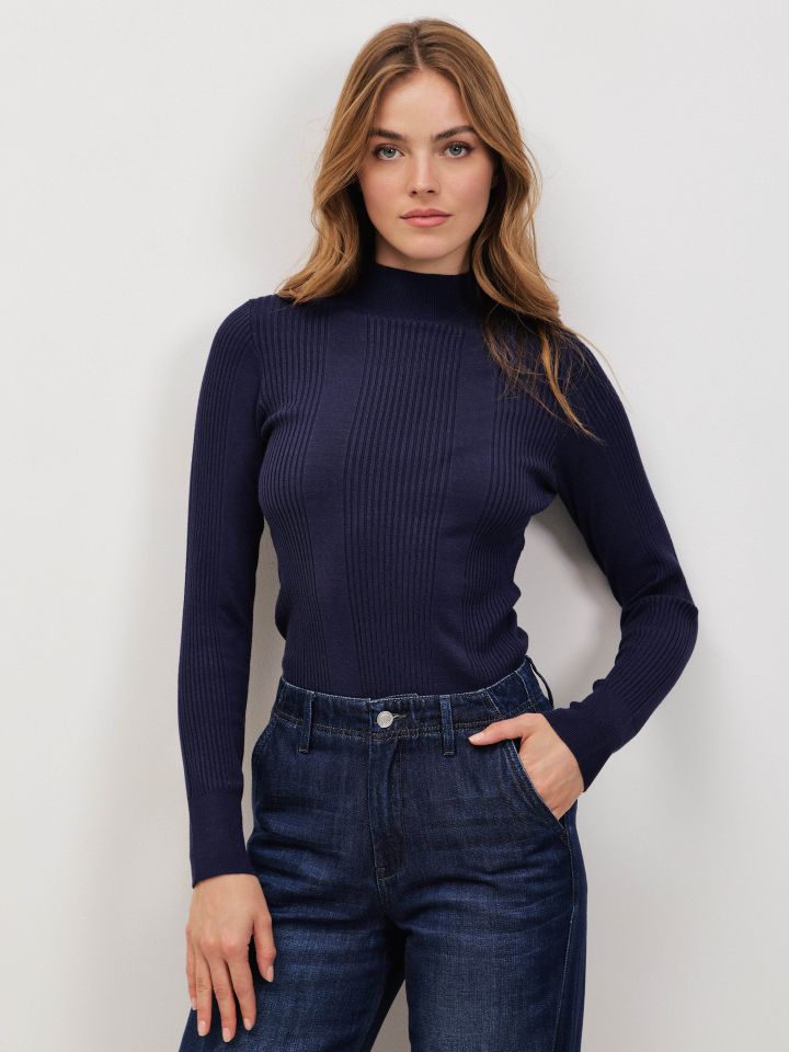 סריג מלמלה בגולף PROMO בצבע נייבי