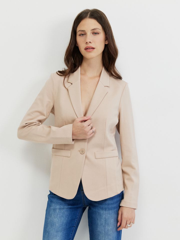 ג’קט מילנו PROMO בצבע מוקה