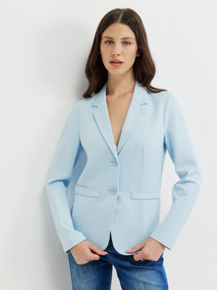 ג’קט מילנו PROMO בצבע תכלת