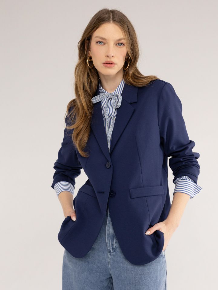 ג’קט מילנו PROMO בצבע נייבי