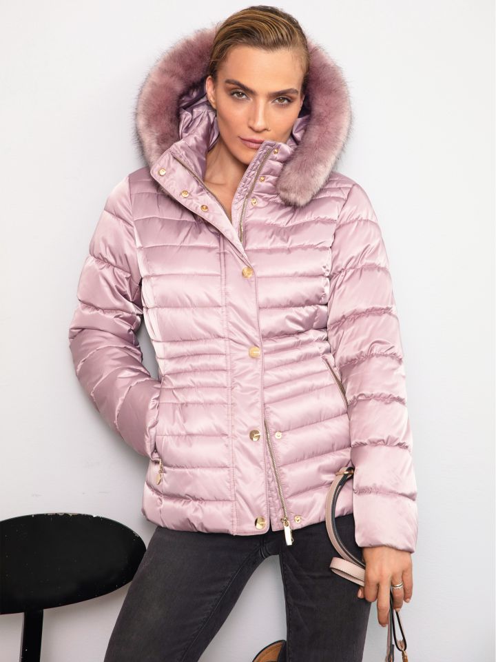 מעיל CATY PROMO בצבע ורוד חדש