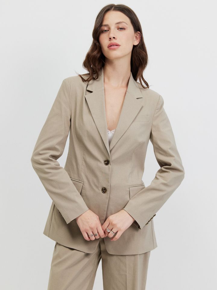 ג’קט PROMO LIA בצבע חאקי