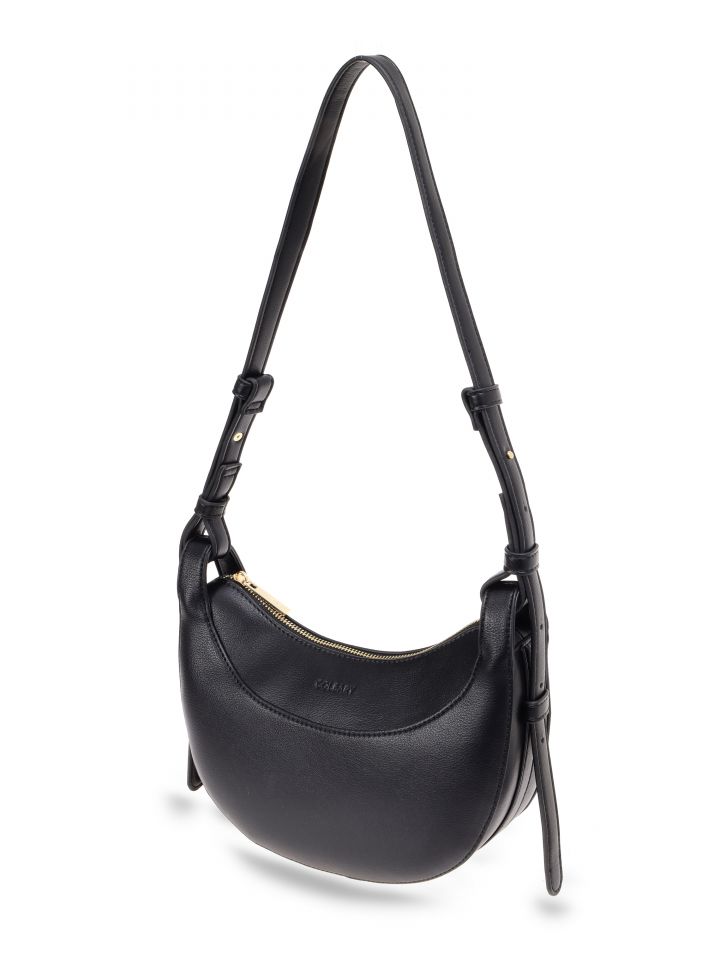 תיק יד מעוגל PROMO בצבע שחור