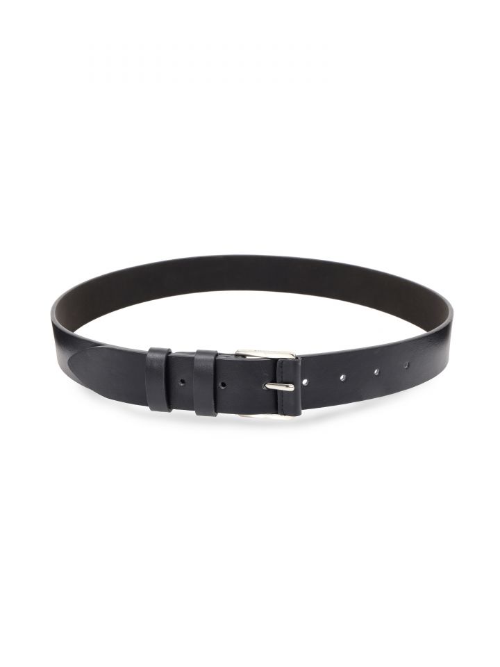 חגורה קלאסית GOLBARY בצבע שחור