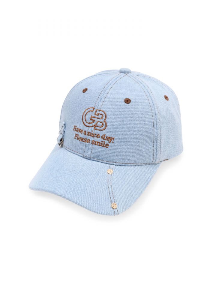 כובע ג’ינס בצבע תכלת