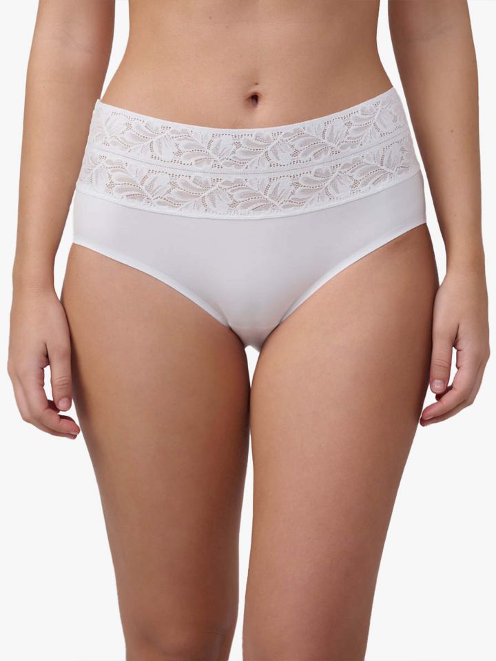 תחתוני מידי בשילוב תחרה 1184-P בצבע ניוד