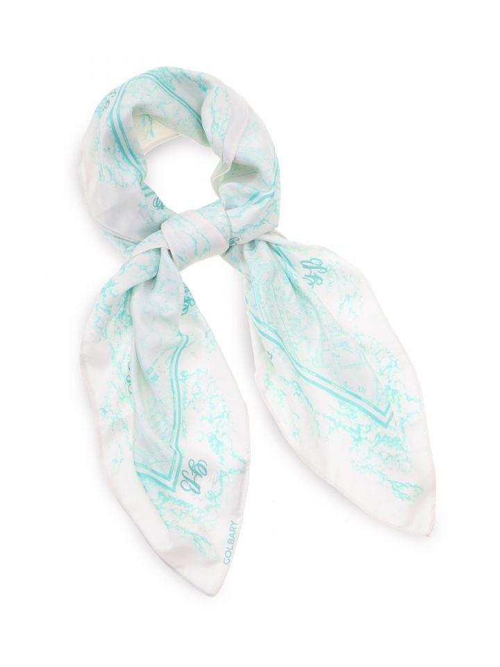 מטפחת PARIS בצבע מנטה